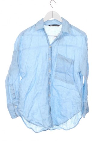 Damenbluse Zara, Größe XS, Farbe Blau, Preis 15,99 €