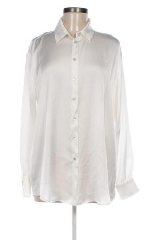 Γυναικείο πουκάμισο Zara, Μέγεθος L, Χρώμα Εκρού, Τιμή 30,91 €