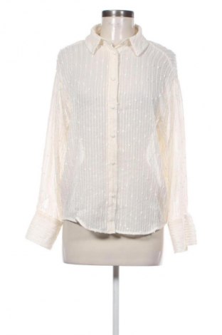 Cămașă de femei Zara, Mărime M, Culoare Ecru, Preț 76,99 Lei