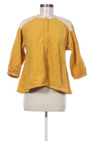 Cămașă de femei Zara, Mărime S, Culoare Galben, Preț 61,99 Lei