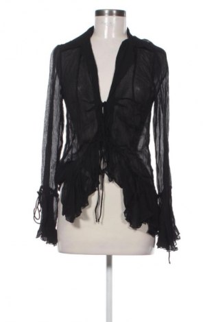 Γυναικείο πουκάμισο Zara, Μέγεθος S, Χρώμα Μαύρο, Τιμή 8,99 €