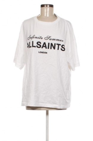 Női póló AllSaints, Méret L, Szín Fehér, Ár 7 119 Ft