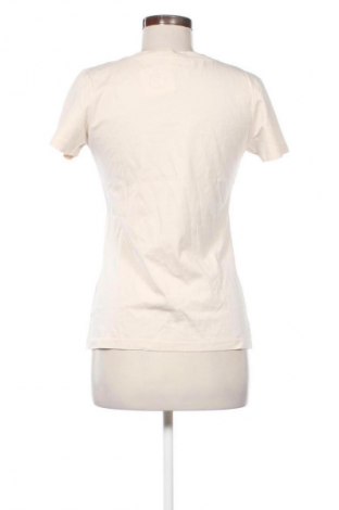 Damen T-Shirt Calvin Klein Jeans, Größe L, Farbe Ecru, Preis 17,38 €