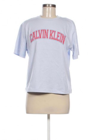Damen T-Shirt Calvin Klein Jeans, Größe S, Farbe Blau, Preis € 42,99