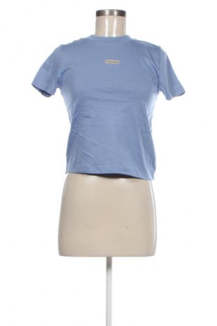 Damen T-Shirt Calvin Klein Jeans, Größe XS, Farbe Blau, Preis € 36,99