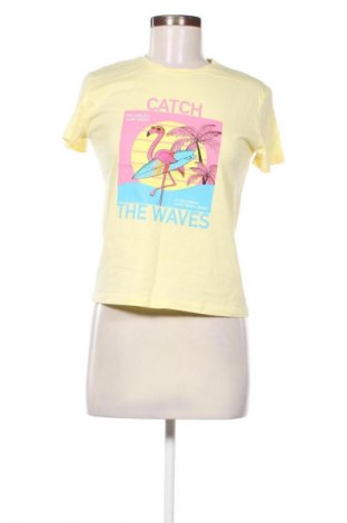 Damski T-shirt Catch, Rozmiar M, Kolor Żółty, Cena 29,99 zł