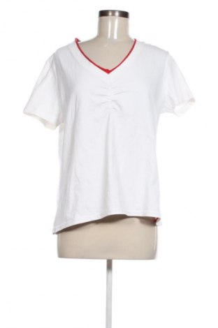 Damski T-shirt Delmod, Rozmiar XL, Kolor Biały, Cena 36,99 zł