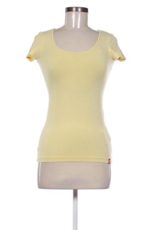 Damski T-shirt Edc By Esprit, Rozmiar S, Kolor Żółty, Cena 41,38 zł