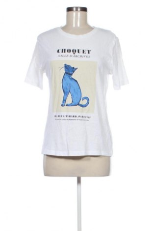 Γυναικείο t-shirt H&M, Μέγεθος M, Χρώμα Λευκό, Τιμή 8,75 €