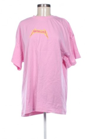 Дамска тениска H&M, Размер L, Цвят Розов, Цена 17,00 лв.