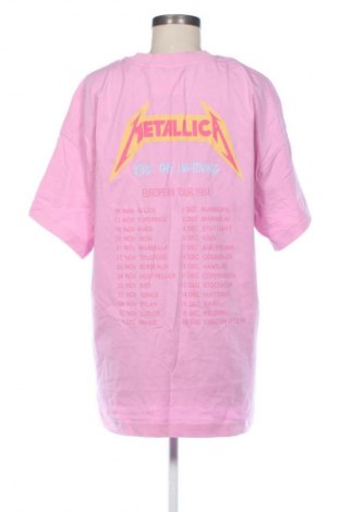 Дамска тениска H&M, Размер L, Цвят Розов, Цена 17,00 лв.