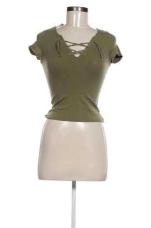Damen T-Shirt H&M Divided, Größe XS, Farbe Grün, Preis 8,70 €