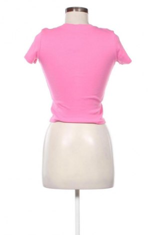 Damski T-shirt H&M Divided, Rozmiar XS, Kolor Różowy, Cena 39,08 zł