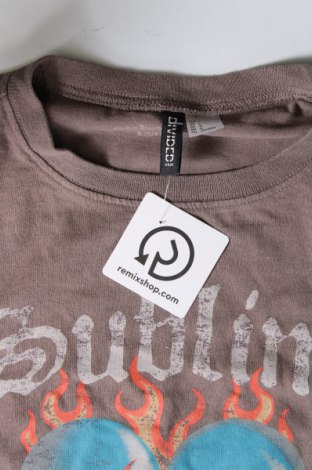 Tricou de femei H&M Divided, Mărime L, Culoare Maro, Preț 46,30 Lei
