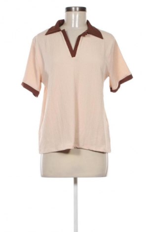 Γυναικείο t-shirt Olalook, Μέγεθος XL, Χρώμα  Μπέζ, Τιμή 13,83 €