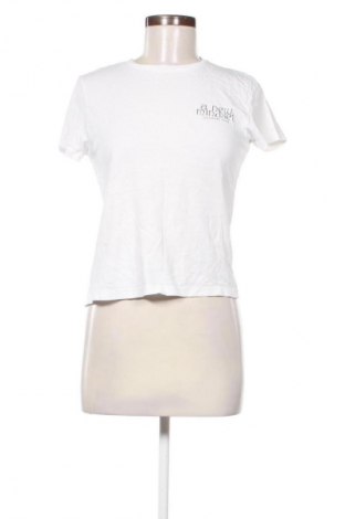 Tricou de femei Pull&Bear, Mărime S, Culoare Alb, Preț 45,99 Lei