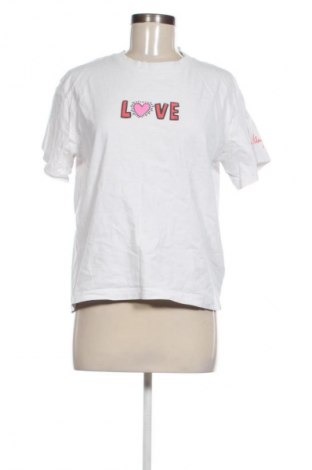 Tricou de femei Sinsay, Mărime XS, Culoare Alb, Preț 36,99 Lei