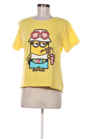 Damski T-shirt Sinsay, Rozmiar XL, Kolor Żółty, Cena 33,99 zł