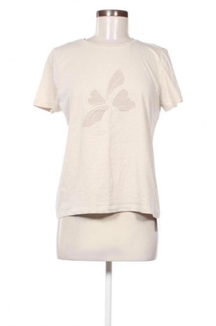 Damen T-Shirt Tom Tailor, Größe M, Farbe Beige, Preis € 10,23
