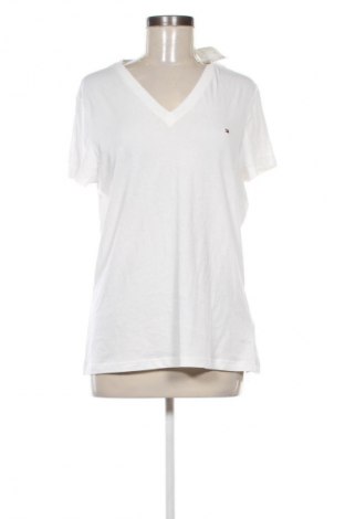 Γυναικείο t-shirt Tommy Hilfiger, Μέγεθος XL, Χρώμα Λευκό, Τιμή 26,09 €