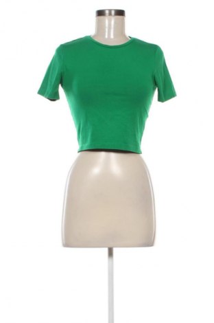 Γυναικείο t-shirt Zara, Μέγεθος S, Χρώμα Πράσινο, Τιμή 6,99 €