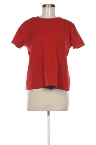 Γυναικείο t-shirt Zara, Μέγεθος XL, Χρώμα Κόκκινο, Τιμή 6,14 €
