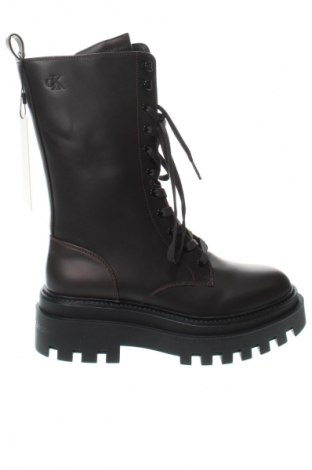 Dámské boty  Calvin Klein Jeans, Velikost 39, Barva Hnědá, Cena  2 949,00 Kč