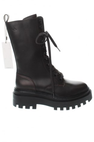 Botine de damă Calvin Klein Jeans, Mărime 39, Culoare Maro, Preț 1.004,99 Lei