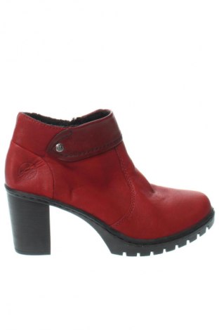 Дамски боти Rieker, Размер 41, Цвят Червен, Цена 52,99 лв.