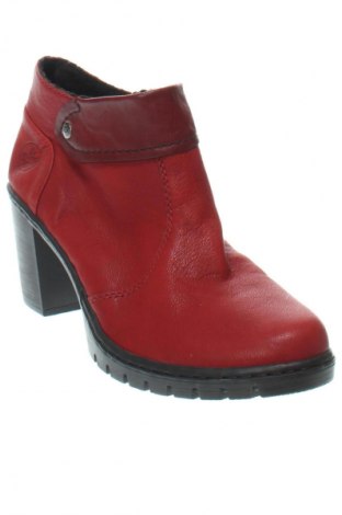 Дамски боти Rieker, Размер 41, Цвят Червен, Цена 52,99 лв.