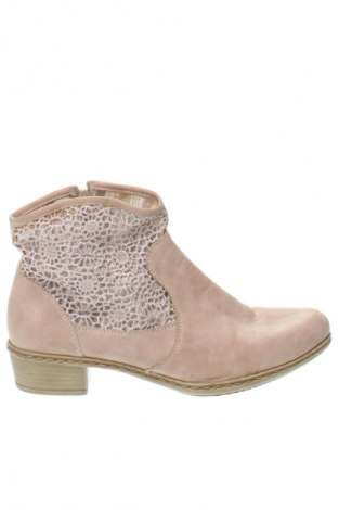 Дамски боти Rieker, Размер 40, Цвят Розов, Цена 57,99 лв.