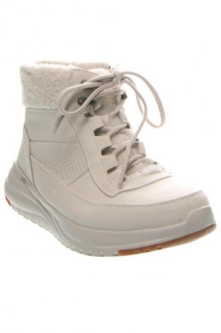 Damen Stiefeletten Skechers, Größe 40, Farbe Ecru, Preis € 60,99