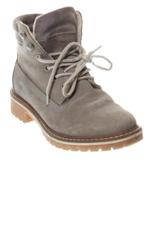 Botine de damă Tamaris, Mărime 38, Culoare Gri, Preț 162,99 Lei