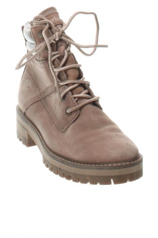 Damen Stiefeletten Timberland, Größe 38, Farbe Beige, Preis 80,99 €