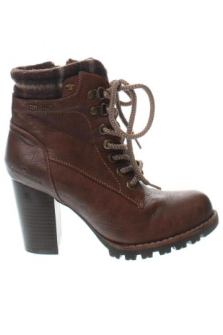 Dámské poltopánky Tom Tailor, Veľkosť 37, Farba Hnedá, Cena  37,95 €