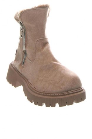 Damen Stiefeletten Unbranded, Größe 37, Farbe Beige, Preis 25,99 €