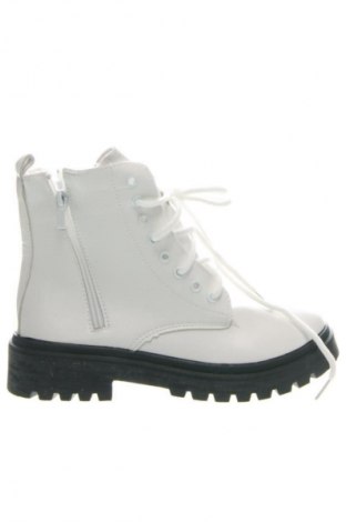 Damen Stiefeletten Unbranded, Größe 37, Farbe Ecru, Preis 32,00 €