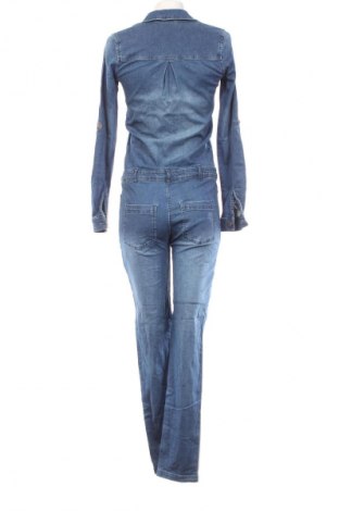 Дамски дълъг гащеризон Esmara, Размер M, Цвят Син, Цена 25,99 лв.