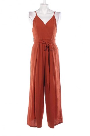 Дамски дълъг гащеризон Simplee, Размер M, Цвят Кафяв, Цена 29,99 лв.