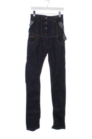 Дамски дълъг гащеризон Unbranded, Размер M, Цвят Син, Цена 48,00 лв.