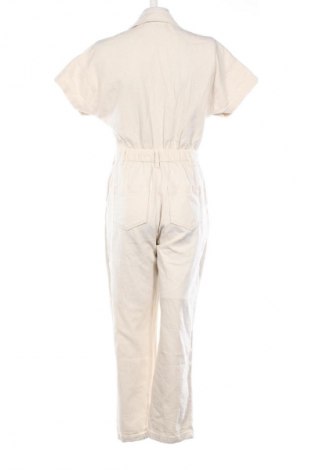 Дамски дълъг гащеризон Zara, Размер S, Цвят Бежов, Цена 41,04 лв.