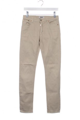 Dámske džínsy  Acne, Veľkosť XS, Farba Béžová, Cena  77,95 €