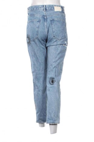 Damskie jeansy Bershka, Rozmiar M, Kolor Niebieski, Cena 60,99 zł