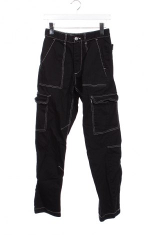 Дамски дънки Bershka, Размер XXS, Цвят Черен, Цена 26,99 лв.