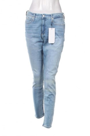 Női farmernadrág Calvin Klein Jeans, Méret L, Szín Kék, Ár 44 009 Ft