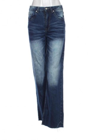 Blugi de femei Cropp, Mărime S, Culoare Albastru, Preț 65,99 Lei