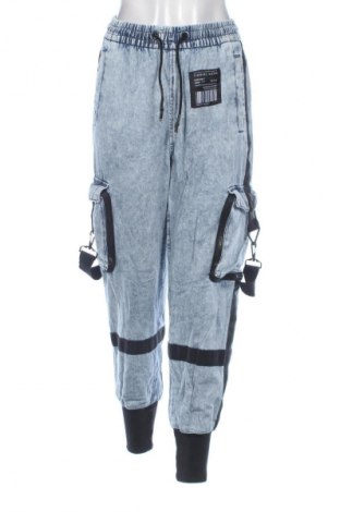 Дамски дънки Fb Sister, Размер S, Цвят Син, Цена 9,99 лв.