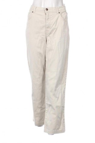 Damskie jeansy Gloria Vanderbilt, Rozmiar XL, Kolor Beżowy, Cena 67,41 zł