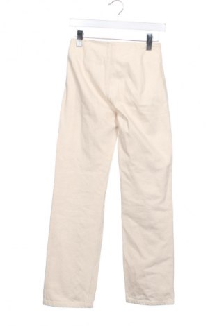 Дамски дънки H&M, Размер XS, Цвят Екрю, Цена 28,88 лв.