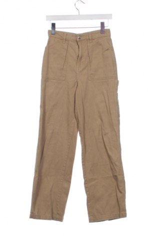 Damskie jeansy H&M Divided, Rozmiar XS, Kolor Beżowy, Cena 68,97 zł